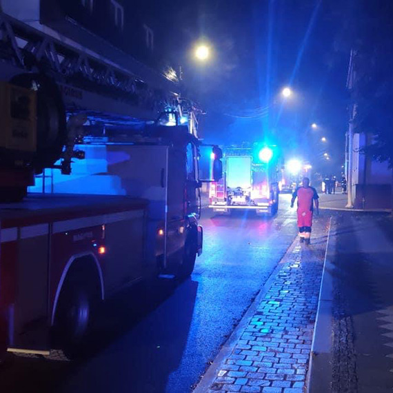 Szybka interwencja strażaków zapobiega tragedii w Kamieniu Pomorskim
