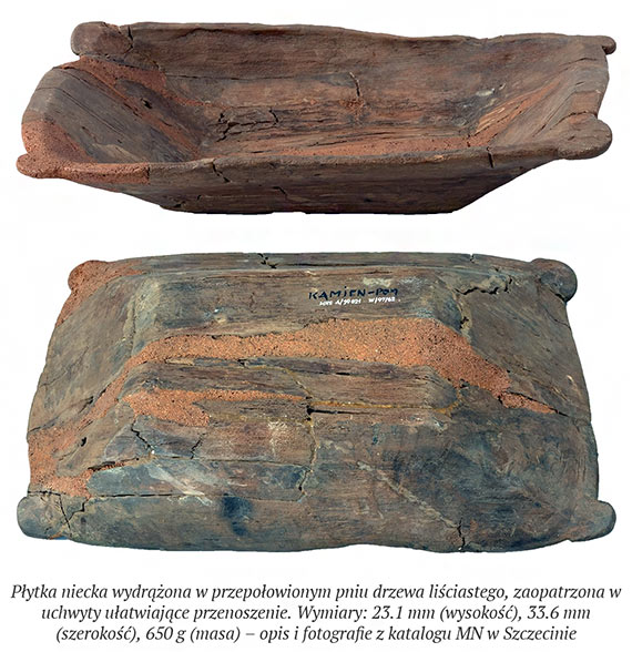 Wczesnoredniowieczna niecka z Kamienia Pomorskiego