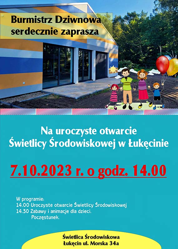 Otwarcie wietlicy rodowiskowej w ukcinie