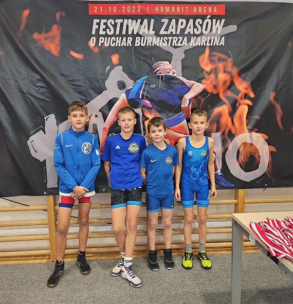 Zapaśnicy Gimsport Międzyzdroje wracają z medalami z Karlina