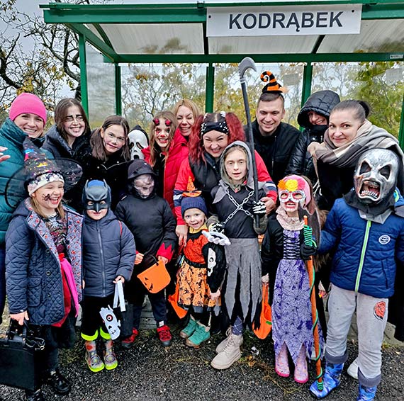 Marsz Halloween w Kodrbku by udany!