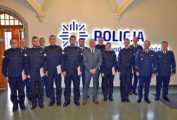 Nowo przyjęci policjanci złożyli ślubowania