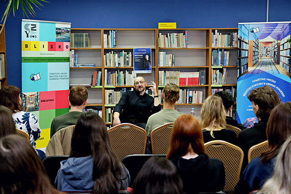 Warsztaty literatury kryminalnej w kamieńskiej bibliotece