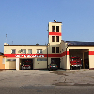 Stra�acy z OSP Golczewo ju� w zmodernizowanym budynku
