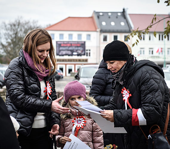 Uroczyste odsonicie kolejnej, woliskiej mozaiki