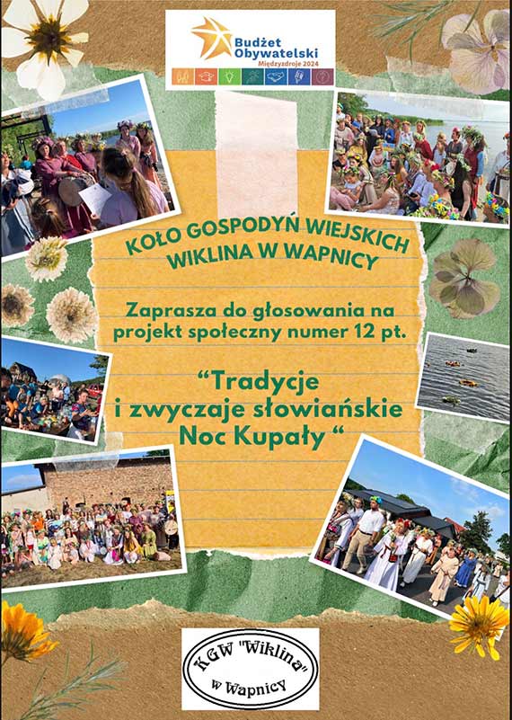 Koo Gospody Wiejskich Wiklina w Wapnicy bardzo prosi o Pastwa Gosy