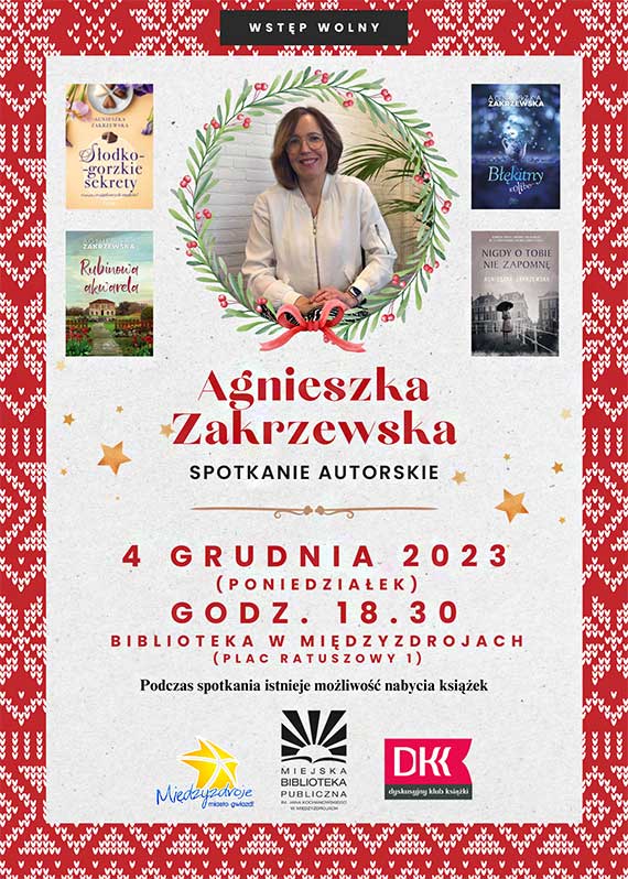 Agnieszka Zakrzewska - spotkanie autorskie