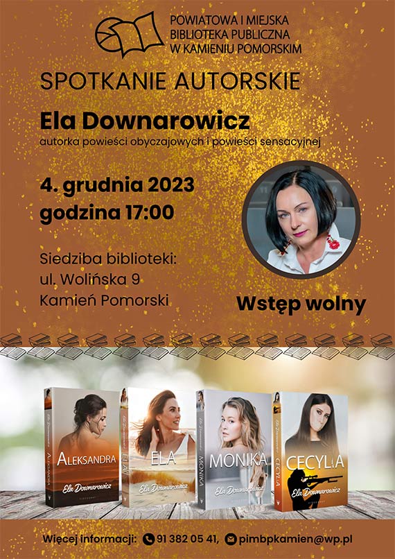 Spotkanie autorskie z El Downarowicz
