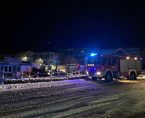 Jednostki straackie wziy udzia w poszukiwaniach zaginionego mczyzny
