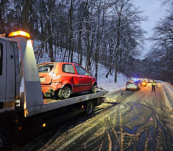 Zdarzenie drogowe na wysokości Grodna
