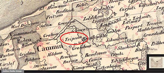 Tribsow/Trzebieszewo/Tribezzow/ Tribsolw/Trzebieszów