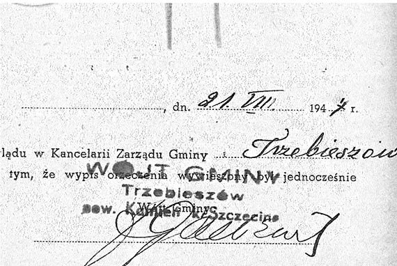Tribsow/Trzebieszewo/Tribezzow/ Tribsolw/Trzebieszów