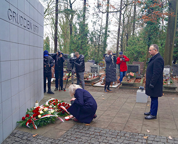 Pamici ofiar Grudnia’70 w Szczecinie