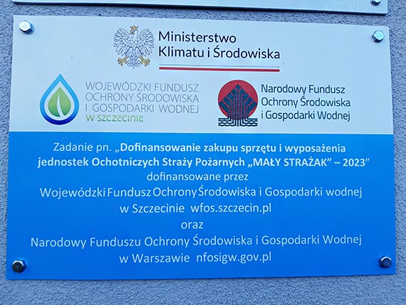 Strażacy ochotnicy z Wysokiej Kamieńskiej zakończyli realizację zadania