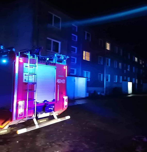 OSP Jarszewo skutecznie interweniuje przy pożarze sadzy w Górkach