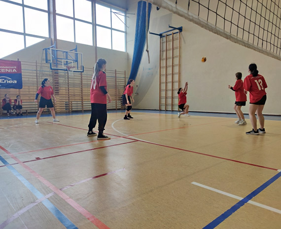 Udane Mistrzostwa Powiatu Kamieńskiego w Piłce Siatkowej w ramach Licealiady 2023/2024