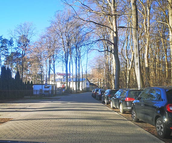 Międzyzdroje: Pusty parking płatny
