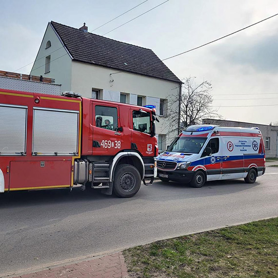 Wolin: Strażacy odbyli dwie interwencje, jedna po drugiej
