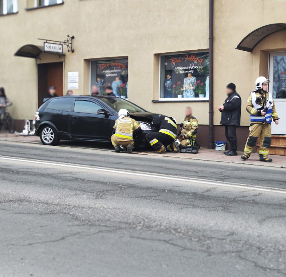 Chwile grozy w centrum Wolina