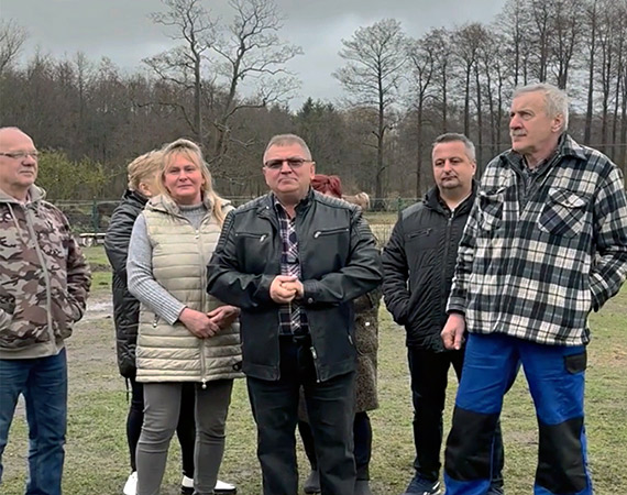 Mieszkacy Ostromic ostrzegaj: „Stop Opacie Adiacenckiej!”. Zobacz film!