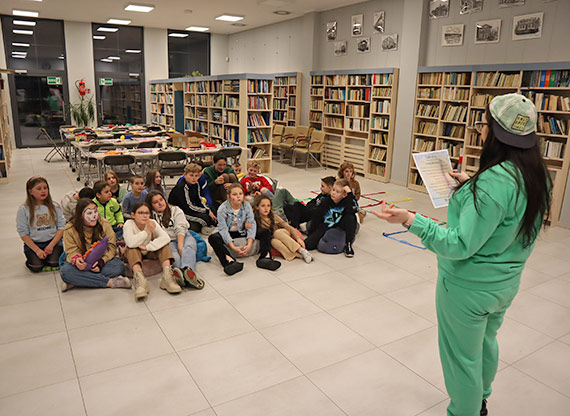 Nocny Dzień Wagarowicza w międzyzdrojskiej bibliotece