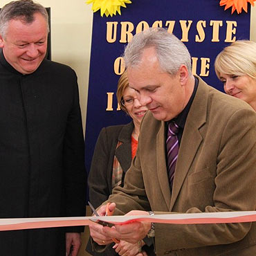 Uroczyste otwarcie Internatu Zespo�u Szk� Ponadgimnazjalnych w Kamieniu Pomorskim