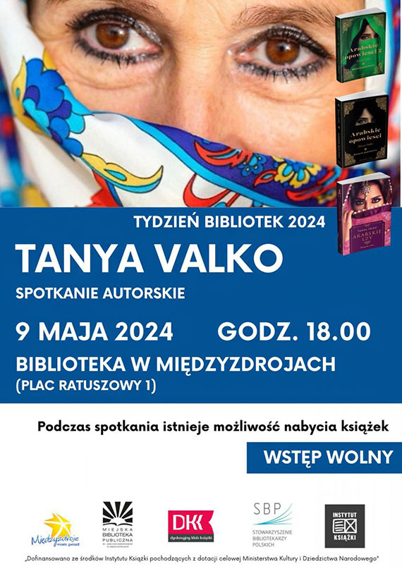 Spotkanie autorskie z Tany Valko w midzyzdrojskiej bibliotece