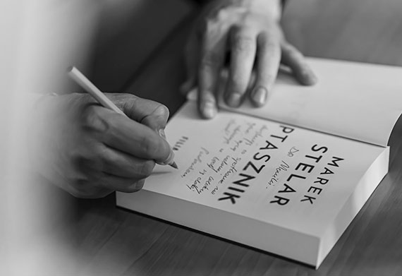 Marek Stelar w kamieńskiej Bibliotece