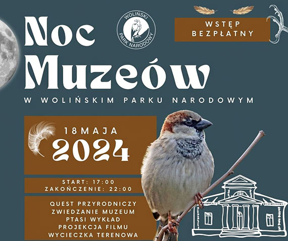 Noc Muzew 2024 w Woliskim Parku Narodowym