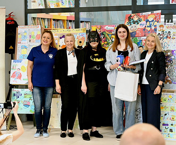 Finał konkursu plastycznego pt. „W świecie komiksów” – 23.05.2024 r.