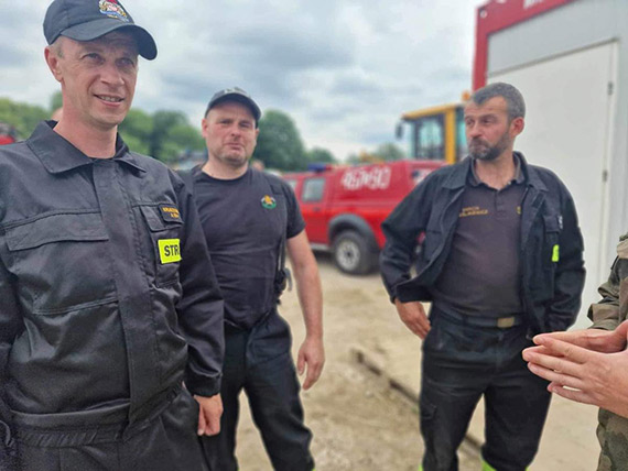 Szkolenie strażaków z Dziwnowa