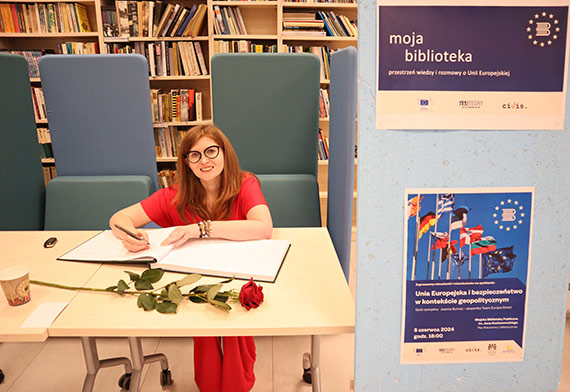 „Unia Europejska i bezpieczeństwo w kontekście geopolitycznym” – spotkanie w międzyzdrojskiej bibliotece