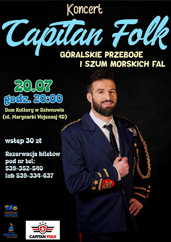 Koncert Capitan Folk w Domu Kultury