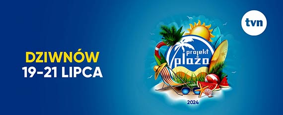 Projekt Plaża TVN 2024 w Dziwnowie