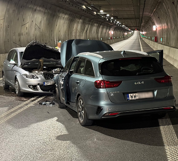 Świnoujście: Wypadek w tunelu – Tunel zamknięty. Przed godziną 15:00 tunel został otwarty!