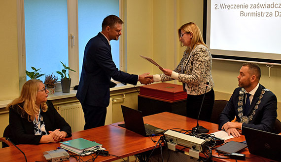 Łukasz Dzioch oficjalnie Burmistrzem Dziwnowa