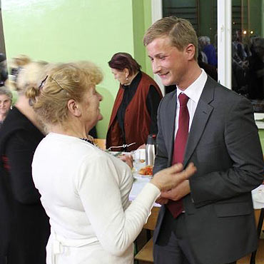 Gosty�: Wsp�lne wigilijne spotkanie senior�w