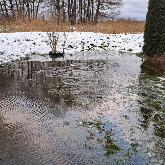 Zalania i działania straży pożarnej w powiecie kamieńskim