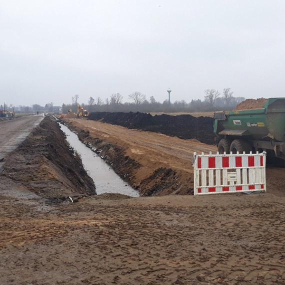 Trwają prace na odcinku drogi 1024Z Gostyń - Pobierowo