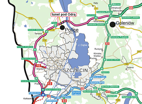 Komplet decyzji ZRID dla Zachodniej Obwodnicy Szczecina