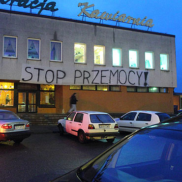 Golczewo: Mieszka�cy przeciwstawiaj� si� przemocy
