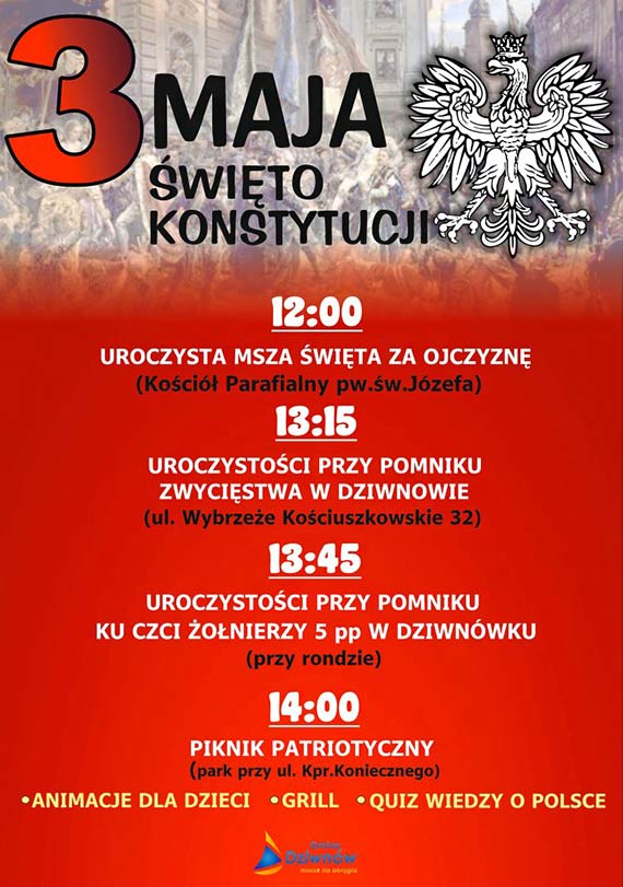 Majówka w Gminie Dziwnów
