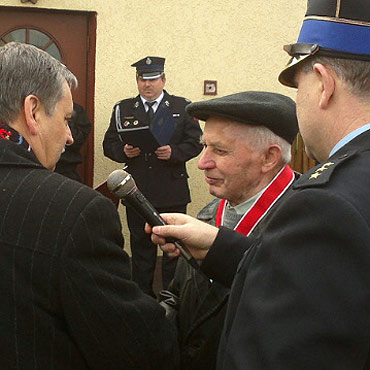 Ko�czewo: Nadanie Z�otej Odznaki Zwi�zku OSP RP