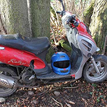 Starza: Po pijaku ukrad� skuter