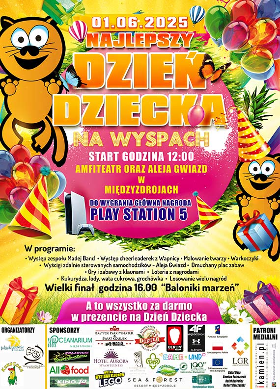 Najlepszy Dzie Dziecka na Wyspach ju 1 czerwca w Midzyzdrojach!
