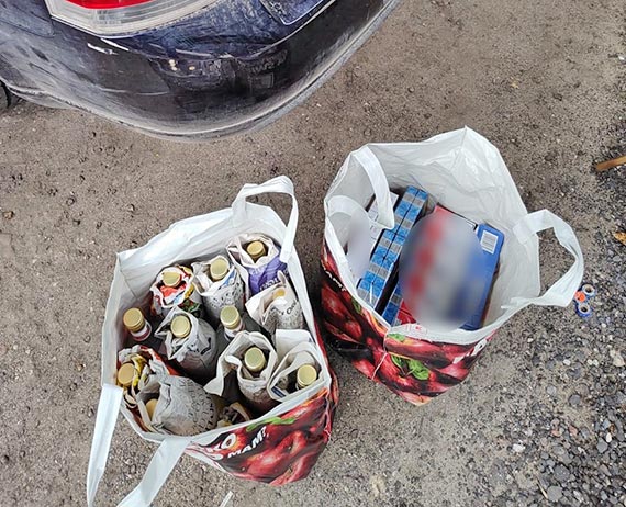 Zachodniopomorska KAS zatrzymaa nielegalne papierosy i alkohol