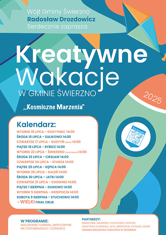 Kreatywne Wakacje 2025 – „Kosmiczne Marzenia”