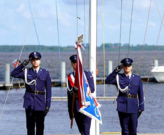 Powiatowe Obchody wita Policji w Kamieniu Pomorskim