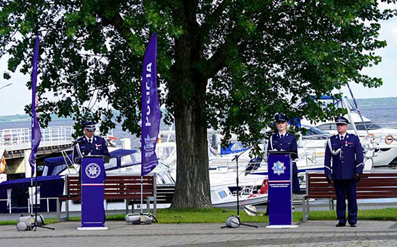 Powiatowe Obchody wita Policji w Kamieniu Pomorskim