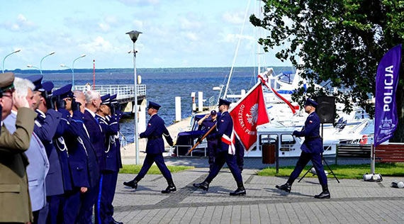 Powiatowe Obchody wita Policji w Kamieniu Pomorskim